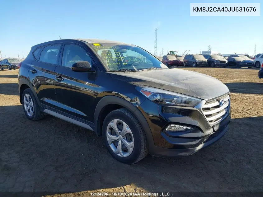 KM8J2CA40JU631676 2018 Hyundai Tucson Base 2.0L