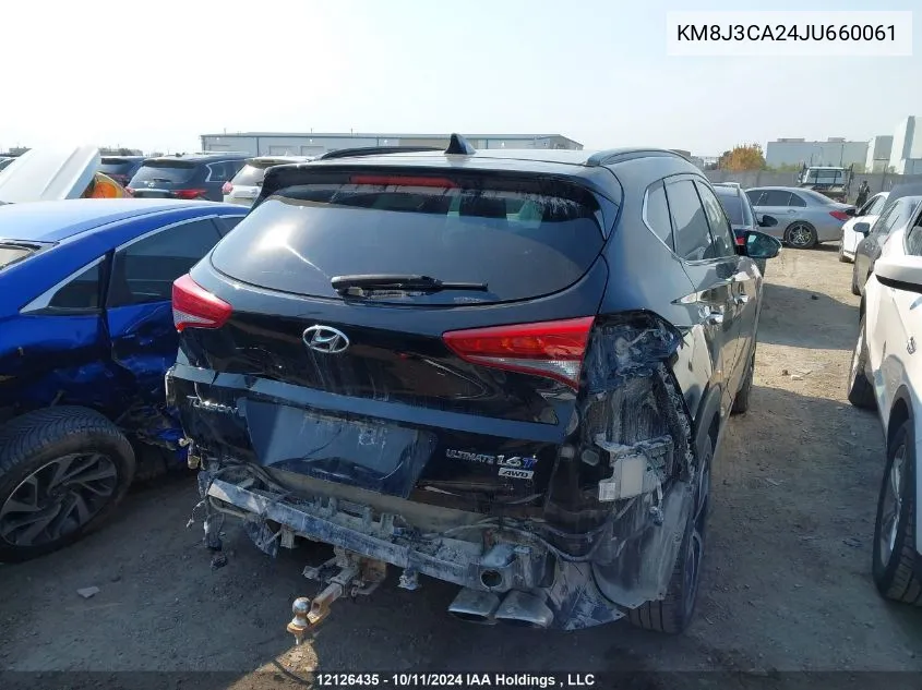 2018 Hyundai Tucson VIN: KM8J3CA24JU660061 Lot: 12126435