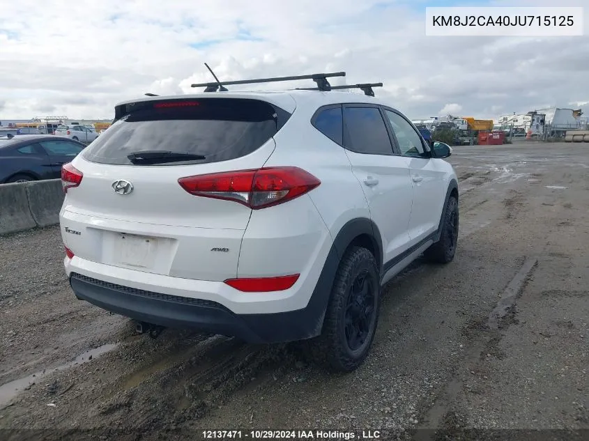 KM8J2CA40JU715125 2018 Hyundai Tucson Se