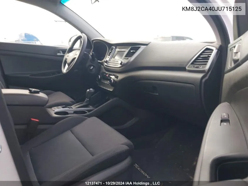 KM8J2CA40JU715125 2018 Hyundai Tucson Se