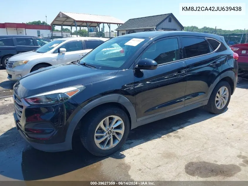 2018 Hyundai Tucson Se VIN: KM8J2CA42JU639438 Lot: 39627359