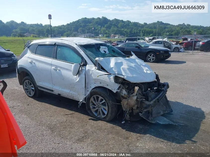 2018 Hyundai Tucson Sel VIN: KM8J3CA49JU666309 Lot: 39710955