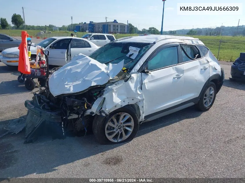 2018 Hyundai Tucson Sel VIN: KM8J3CA49JU666309 Lot: 39710955