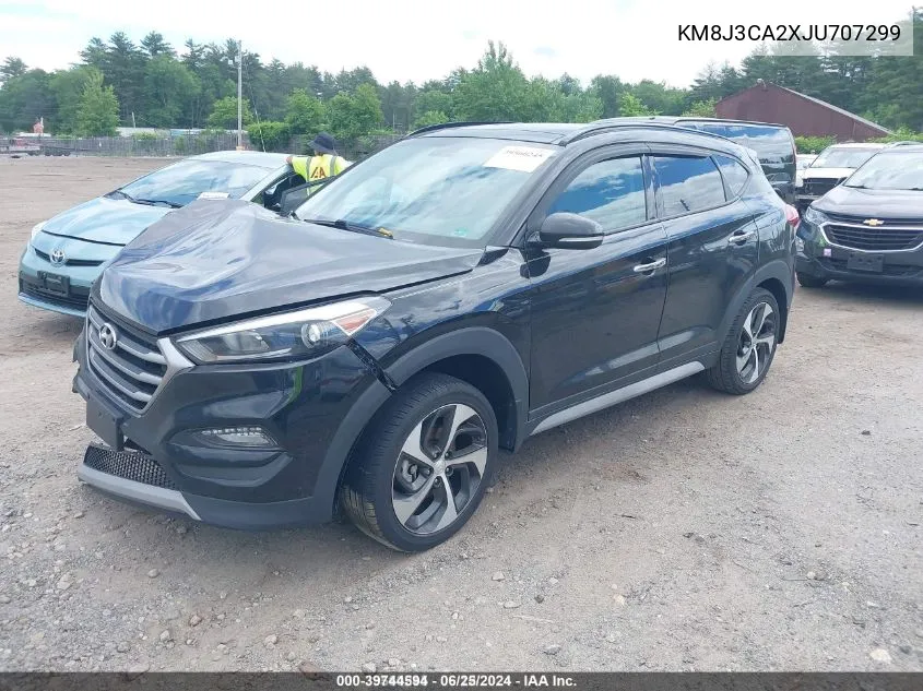 2018 Hyundai Tucson Value VIN: KM8J3CA2XJU707299 Lot: 39744594