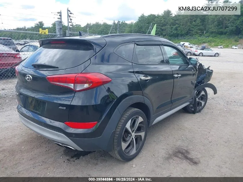 2018 Hyundai Tucson Value VIN: KM8J3CA2XJU707299 Lot: 39744594