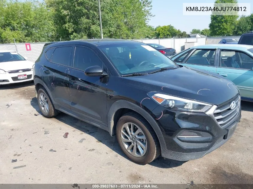 2018 Hyundai Tucson Se VIN: KM8J23A46JU774812 Lot: 39837683