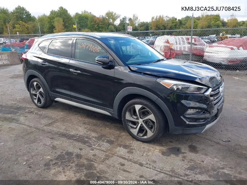 2018 Hyundai Tucson Limited VIN: KM8J3CA25JU708425 Lot: 40479005