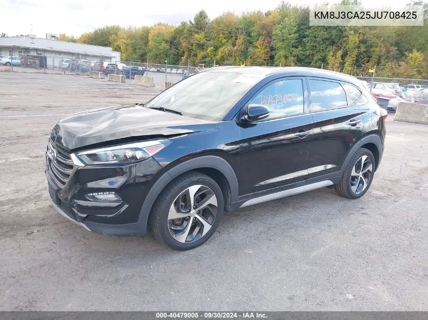 2018 Hyundai Tucson Limited VIN: KM8J3CA25JU708425 Lot: 40479005