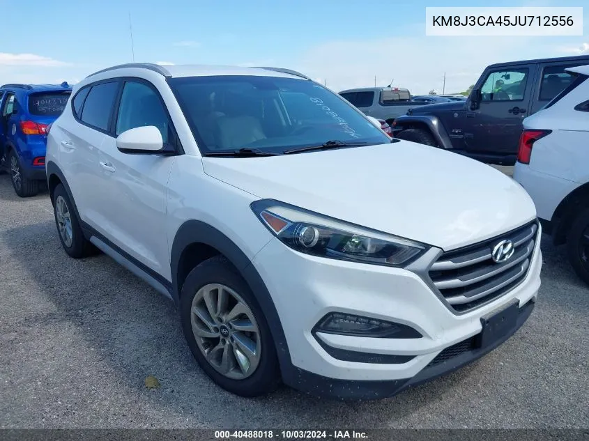 2018 Hyundai Tucson Sel VIN: KM8J3CA45JU712556 Lot: 40488018