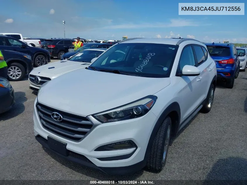 2018 Hyundai Tucson Sel VIN: KM8J3CA45JU712556 Lot: 40488018