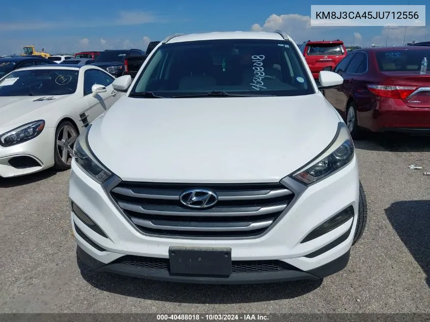 2018 Hyundai Tucson Sel VIN: KM8J3CA45JU712556 Lot: 40488018