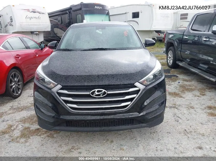 2018 Hyundai Tucson Se VIN: KM8J23A42JU766027 Lot: 40489961