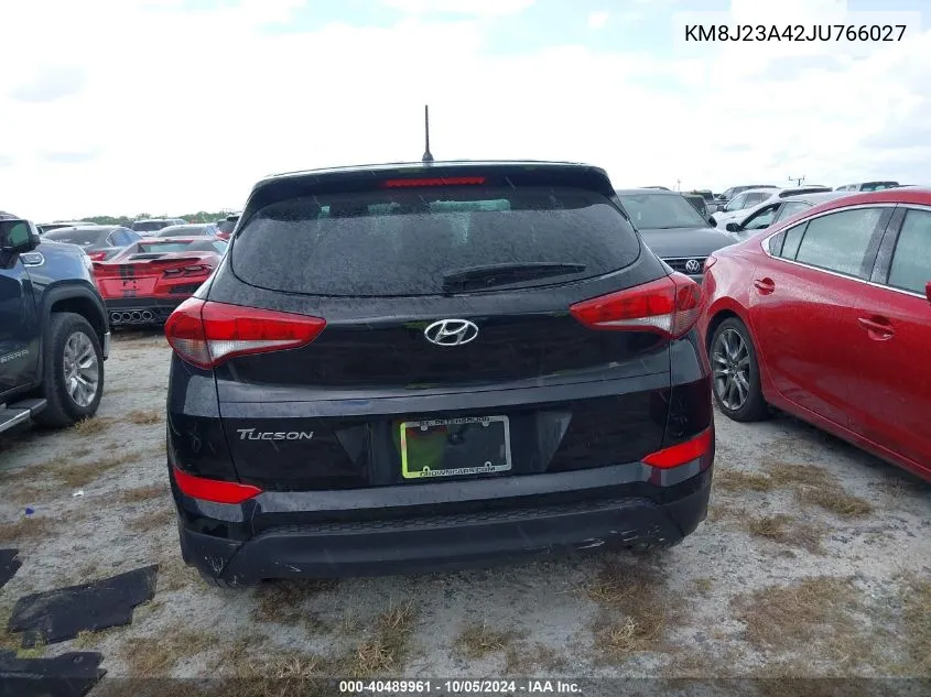 2018 Hyundai Tucson Se VIN: KM8J23A42JU766027 Lot: 40489961