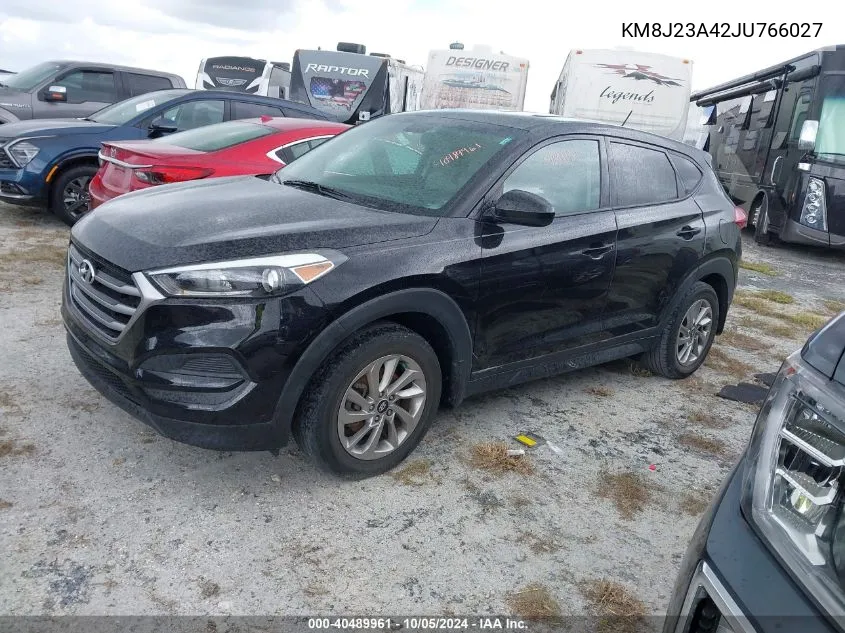 2018 Hyundai Tucson Se VIN: KM8J23A42JU766027 Lot: 40489961