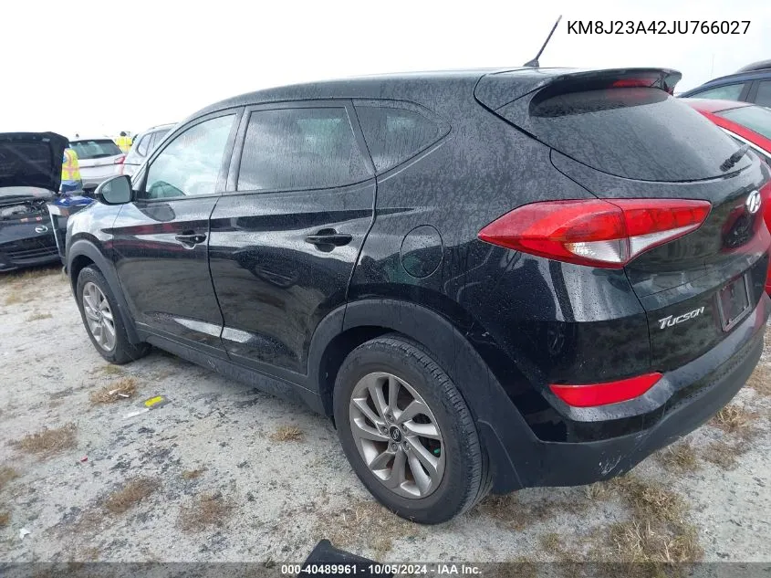 2018 Hyundai Tucson Se VIN: KM8J23A42JU766027 Lot: 40489961