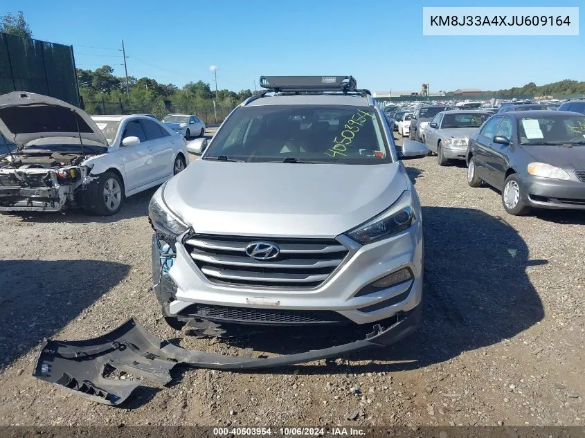 2018 Hyundai Tucson Limited/Sport And Eco/Se VIN: KM8J33A4XJU609164 Lot: 40503954