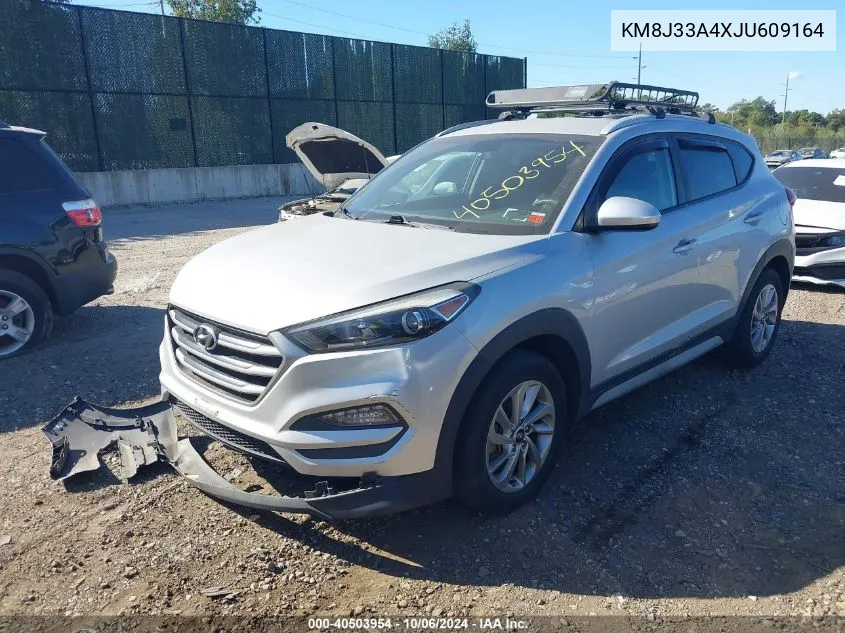 2018 Hyundai Tucson Limited/Sport And Eco/Se VIN: KM8J33A4XJU609164 Lot: 40503954