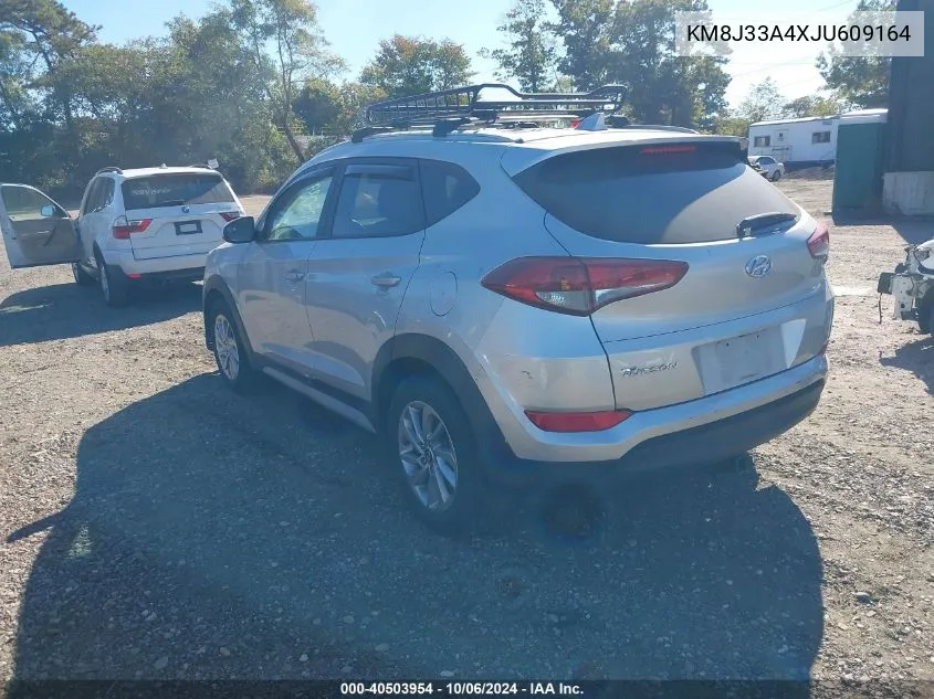 2018 Hyundai Tucson Limited/Sport And Eco/Se VIN: KM8J33A4XJU609164 Lot: 40503954