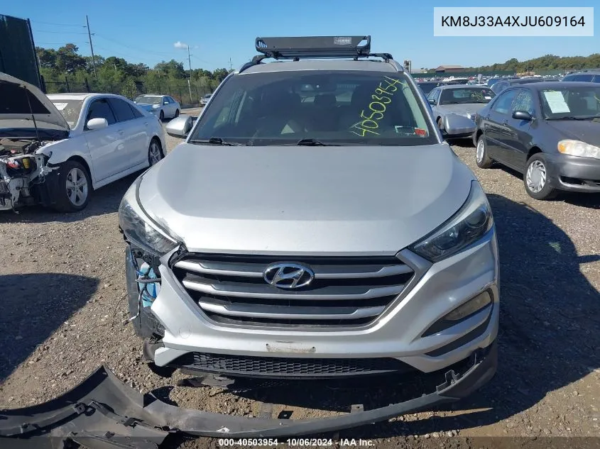 2018 Hyundai Tucson Limited/Sport And Eco/Se VIN: KM8J33A4XJU609164 Lot: 40503954