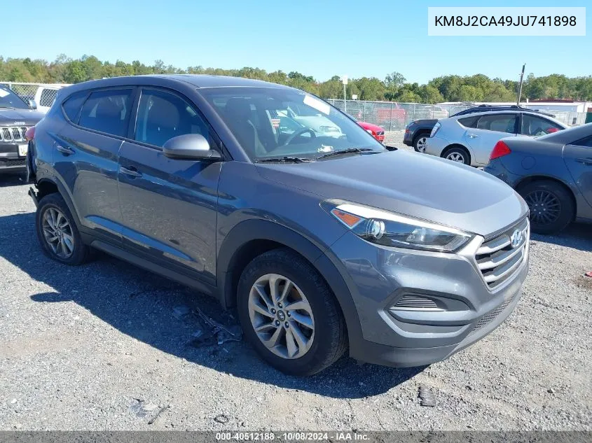 2018 Hyundai Tucson Se VIN: KM8J2CA49JU741898 Lot: 40512188