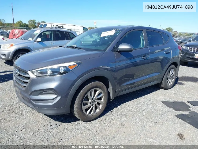 2018 Hyundai Tucson Se VIN: KM8J2CA49JU741898 Lot: 40512188