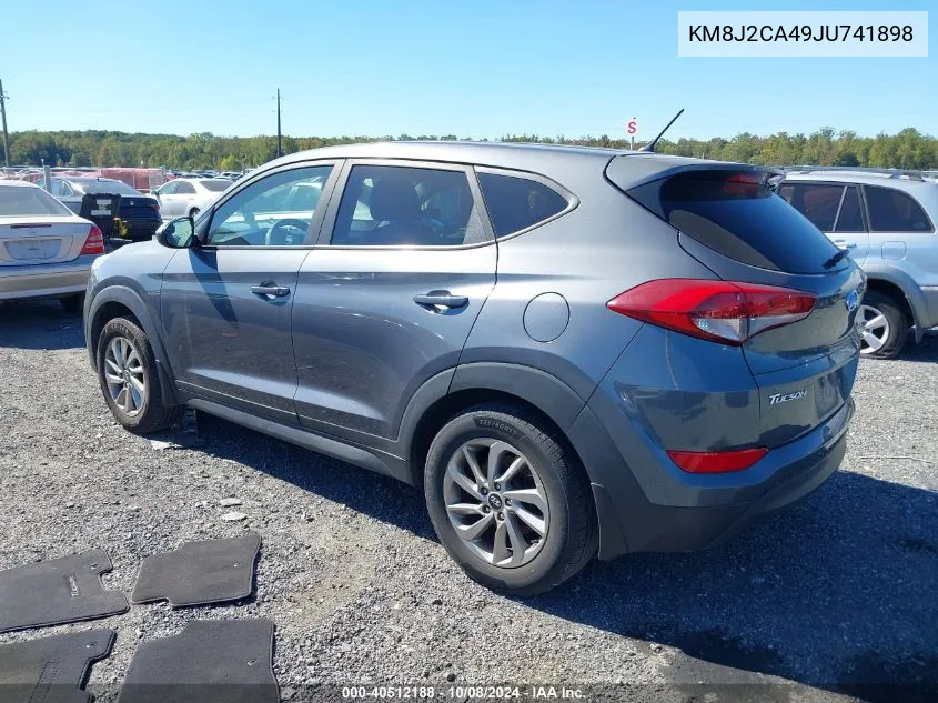 2018 Hyundai Tucson Se VIN: KM8J2CA49JU741898 Lot: 40512188