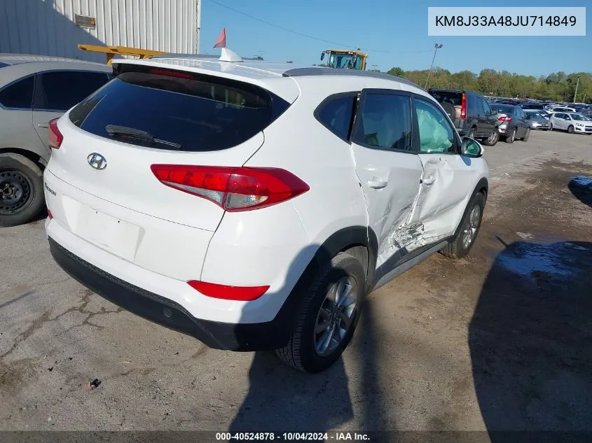 KM8J33A48JU714849 2018 Hyundai Tucson Sel