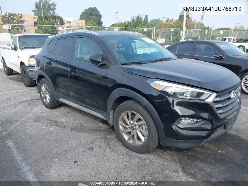 2018 Hyundai Tucson Sel VIN: KM8J33A41JU768719 Lot: 40534595