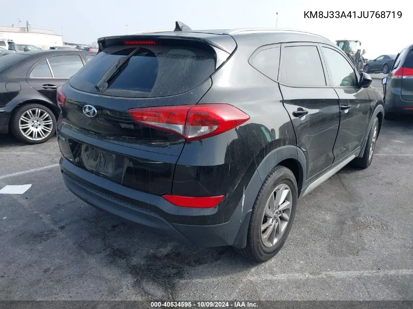 2018 Hyundai Tucson Sel VIN: KM8J33A41JU768719 Lot: 40534595