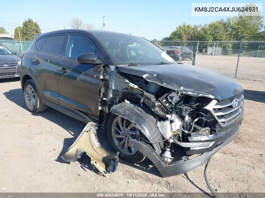 2018 Hyundai Tucson Se VIN: KM8J2CA4XJU624931 Lot: 40534879