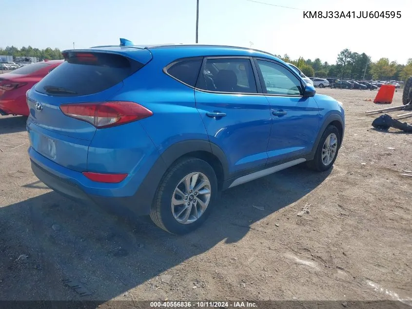 2018 Hyundai Tucson Sel VIN: KM8J33A41JU604595 Lot: 40556836