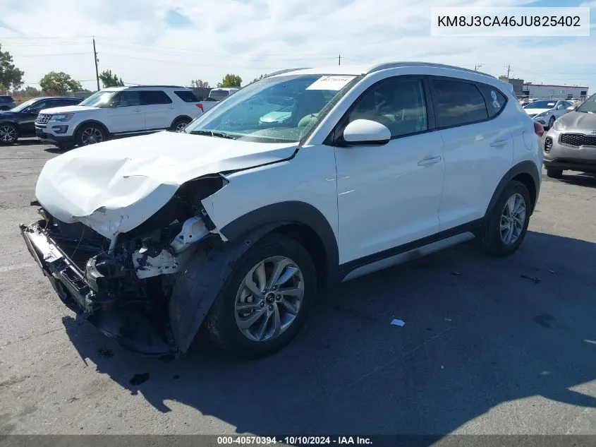 2018 Hyundai Tucson Sel VIN: KM8J3CA46JU825402 Lot: 40570394