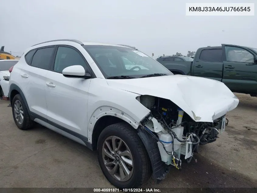 2018 Hyundai Tucson Sel VIN: KM8J33A46JU766545 Lot: 40591871