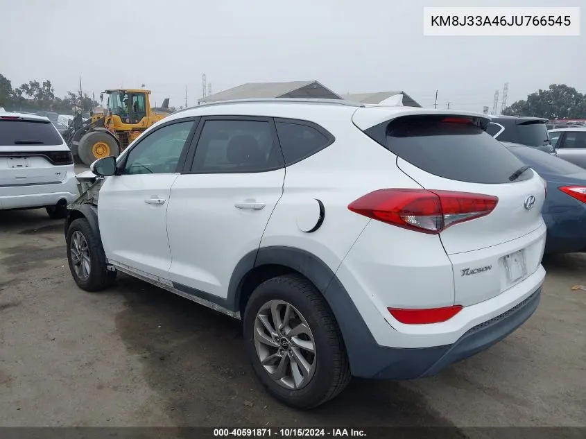 2018 Hyundai Tucson Sel VIN: KM8J33A46JU766545 Lot: 40591871