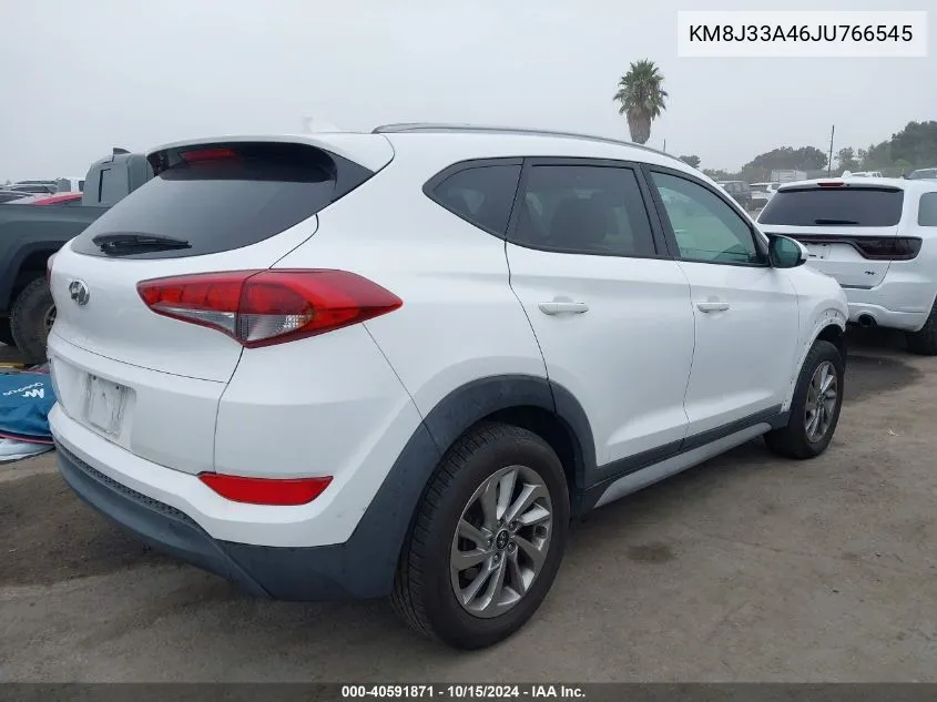 2018 Hyundai Tucson Sel VIN: KM8J33A46JU766545 Lot: 40591871