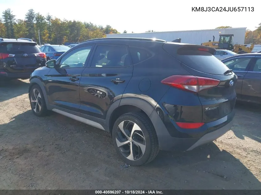 KM8J3CA24JU657113 2018 Hyundai Tucson Value