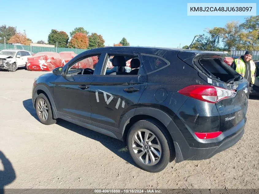 2018 Hyundai Tucson Se VIN: KM8J2CA48JU638097 Lot: 40615880