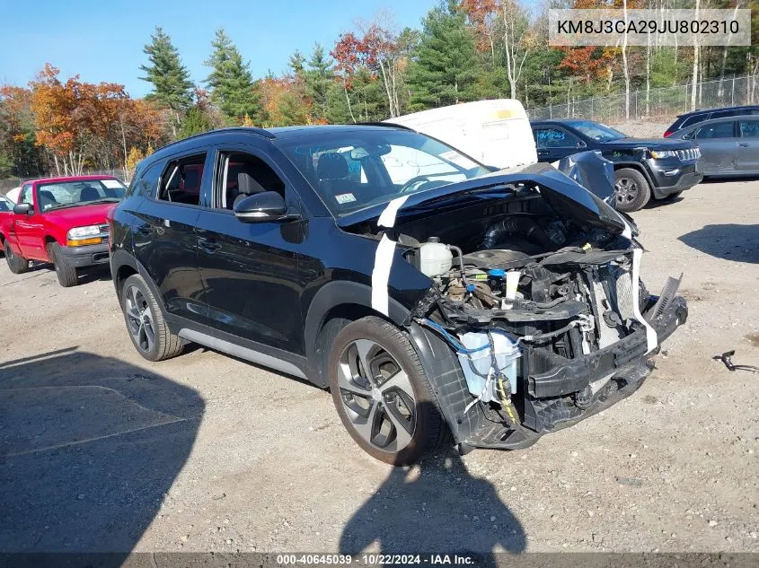 KM8J3CA29JU802310 2018 Hyundai Tucson Value