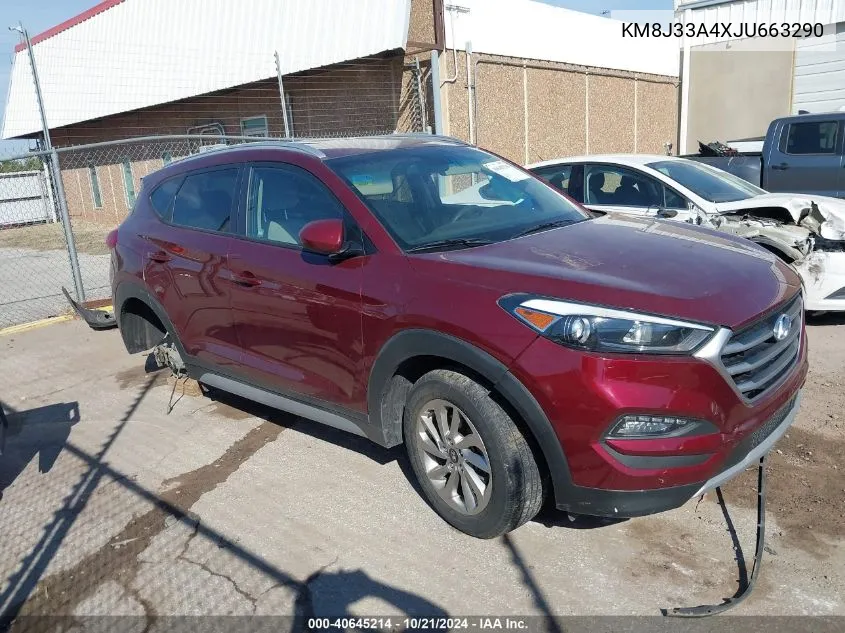 KM8J33A4XJU663290 2018 Hyundai Tucson Sel