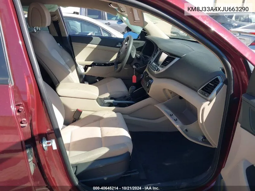 KM8J33A4XJU663290 2018 Hyundai Tucson Sel