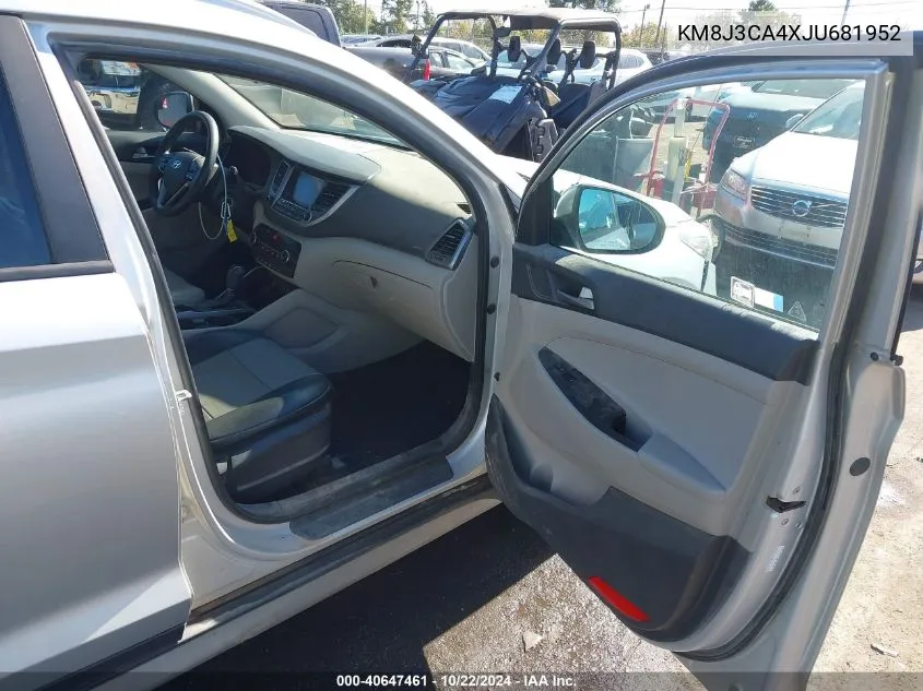 KM8J3CA4XJU681952 2018 Hyundai Tucson Sel