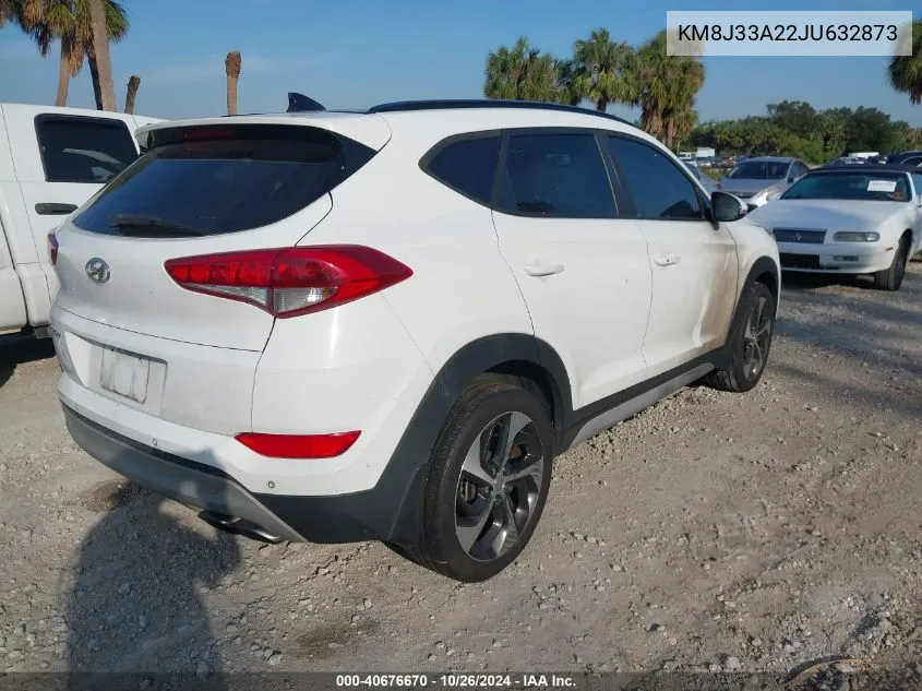 2018 Hyundai Tucson Value VIN: KM8J33A22JU632873 Lot: 40676670