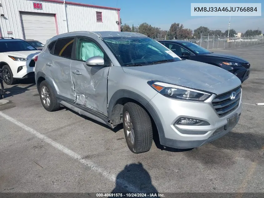 2018 Hyundai Tucson Limited/Sport And Eco/Se VIN: KM8J33A46JU766884 Lot: 40691575