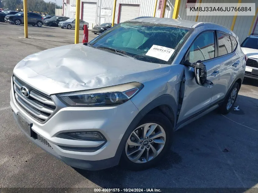 2018 Hyundai Tucson Limited/Sport And Eco/Se VIN: KM8J33A46JU766884 Lot: 40691575