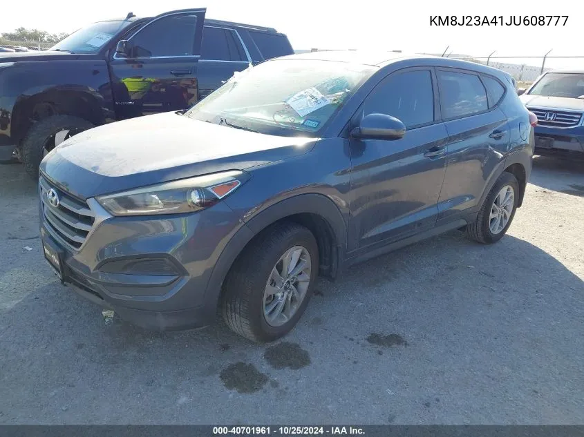 2018 Hyundai Tucson Se VIN: KM8J23A41JU608777 Lot: 40701961