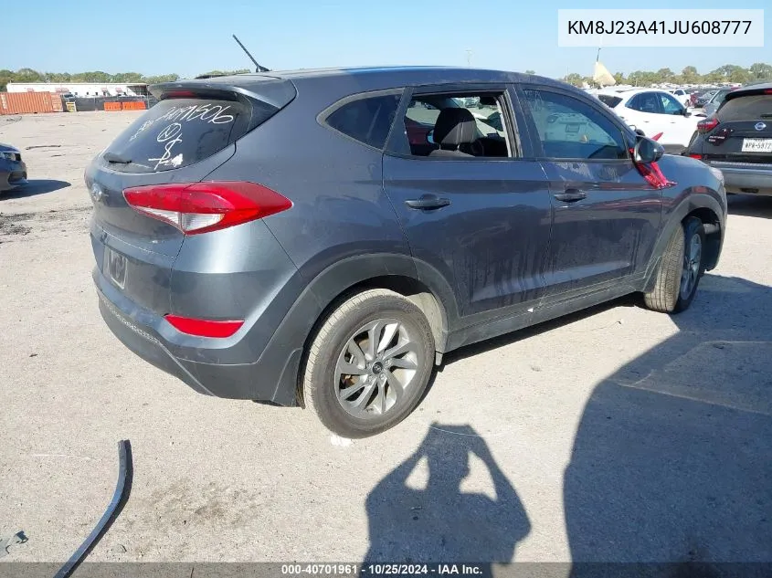 2018 Hyundai Tucson Se VIN: KM8J23A41JU608777 Lot: 40701961