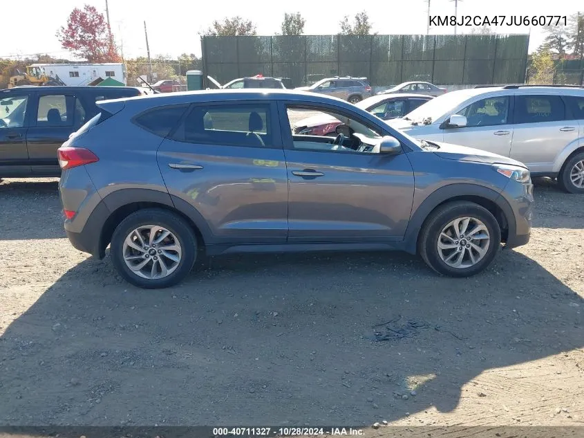 2018 Hyundai Tucson Se VIN: KM8J2CA47JU660771 Lot: 40711327