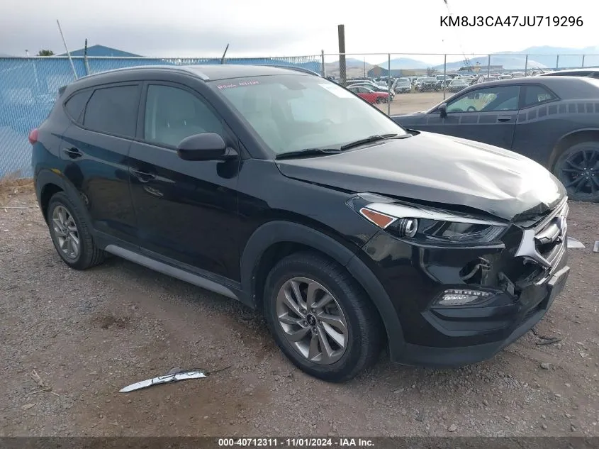 2018 Hyundai Tucson Sel VIN: KM8J3CA47JU719296 Lot: 40712311