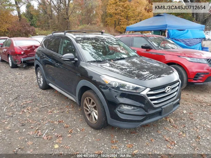 2018 Hyundai Tucson Sel Plus VIN: KM8J3CA45JU712654 Lot: 40735577