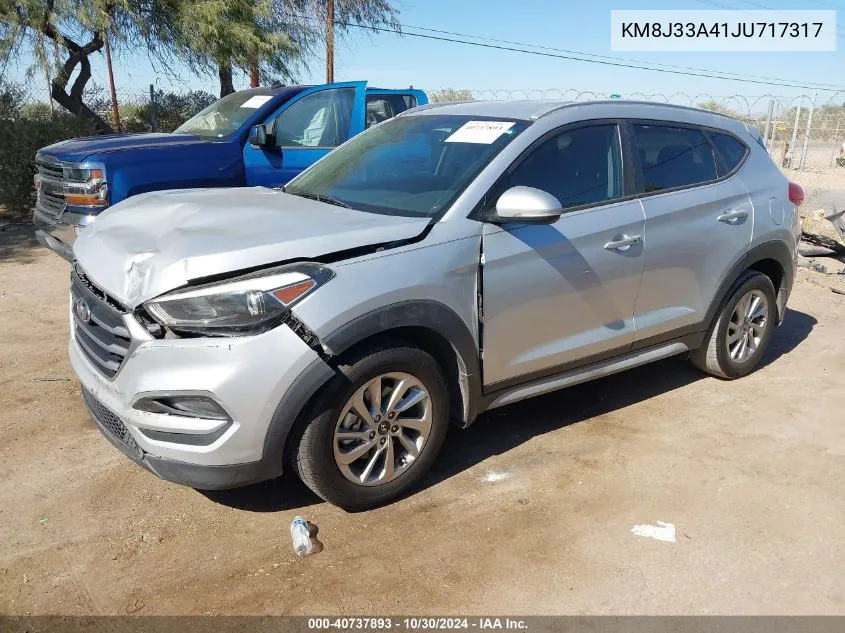 KM8J33A41JU717317 2018 Hyundai Tucson Sel Plus